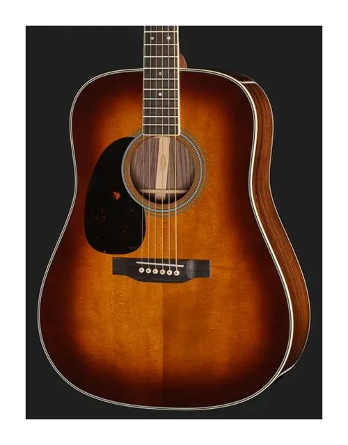 Martin Guitar D35 Ambertone LH, buca e rosetta, scatto 4