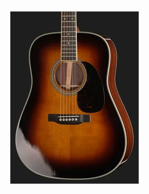 Martin Guitar D35 Sunburst, ponte e selletta, scatto 4