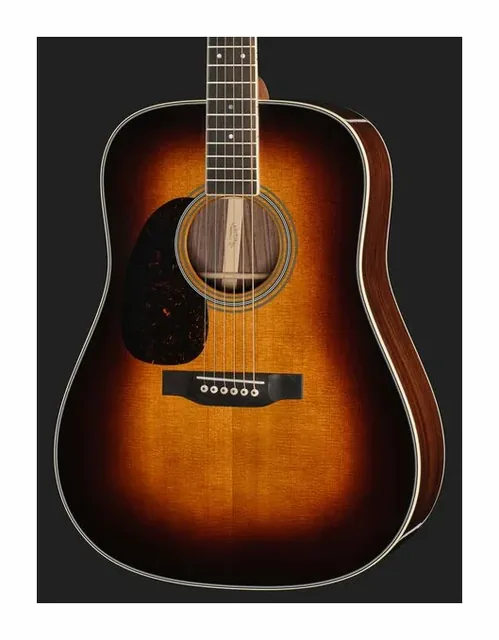 Martin Guitar D35 Sunburst LH, tastiera e capotasto, scatto 4
