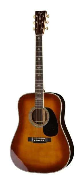 Martin Guitar D41 Ambertone da vicino, di fronte
