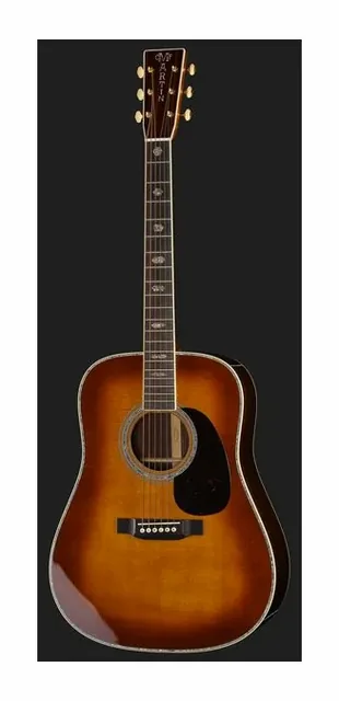 Martin Guitar D41 Ambertone, cassa vista di fronte, scatto 2