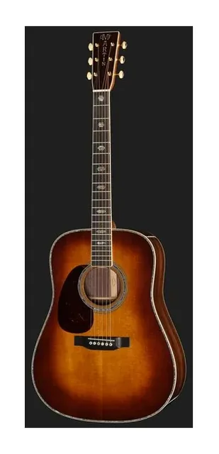 Martin Guitar D41 Ambertone LH, buca e rosetta, scatto 2