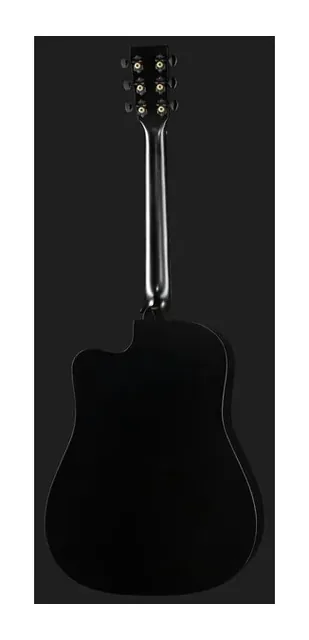 Martin Guitar DC-10E Modern BLK, buca e rosetta, scatto 3