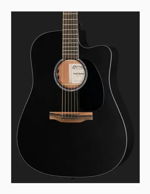 Martin Guitar DC-10E Modern BLK, fondo e fasce, scatto 4