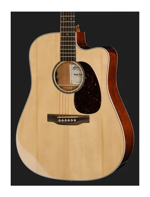 Martin Guitar DC-13E Modern Nat, cassa vista di fronte, scatto 4