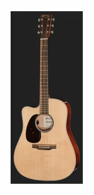 Martin Guitar DC-13E Modern Nat LH, buca e rosetta, scatto 2