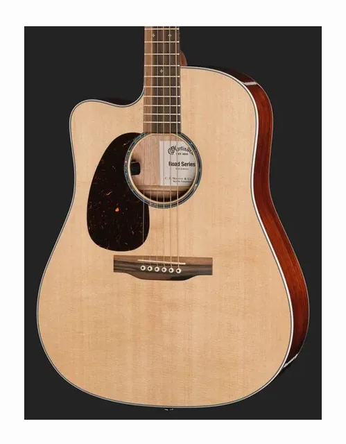 Martin Guitar DC-13E Modern Nat LH, buca e rosetta, scatto 4