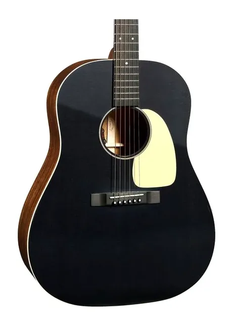 Martin Guitar DSS-16E Black Smoke, ponte e selletta, scatto 4