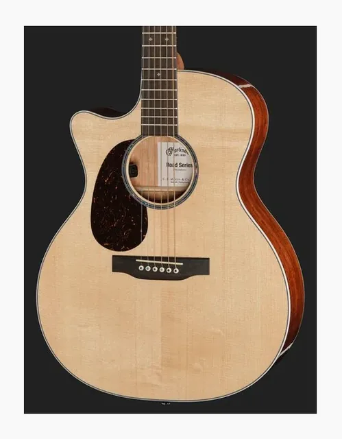 Martin Guitar GPC-13E Modern Nat LH, fondo e fasce, scatto 4