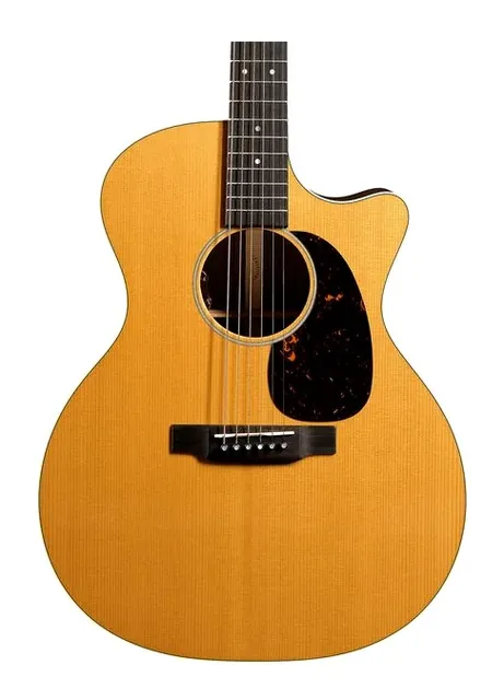Martin Guitar GPC-16E Natural, fondo e fasce, scatto 3
