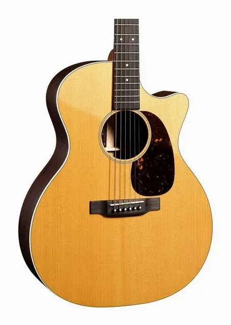 Martin Guitar GPC-16E Natural, fondo e fasce, scatto 4