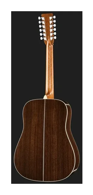 Martin Guitar HD1228 LH, cassa vista di fronte, scatto 3