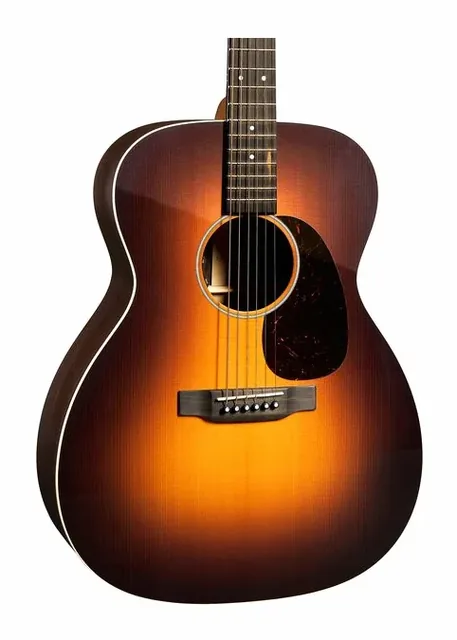 Martin Guitar J-16E 1935 Burst, fondo e fasce, scatto 3
