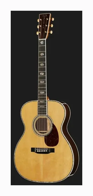 Martin Guitar OM45, buca e rosetta, scatto 2