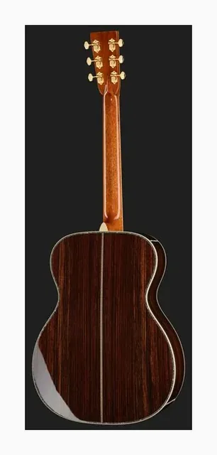 Martin Guitar OM45 LH, buca e rosetta, scatto 3