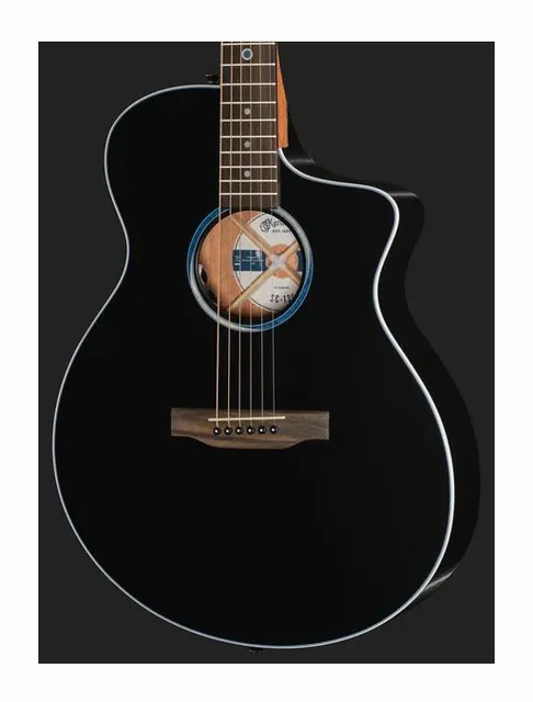 Martin Guitar SCE all Satin Black BS, paletta e meccaniche, scatto 4