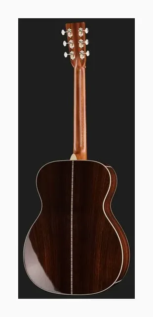 Martin Guitar 00028 Ambertone, tastiera e capotasto, scatto 3