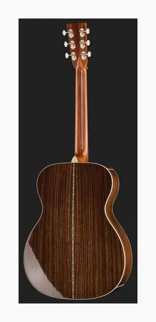 Martin Guitar 00028 Sunburst, cassa vista di fronte, scatto 3