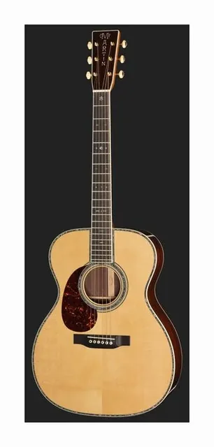 Martin Guitar 00042 LH, ponte e selletta, scatto 2