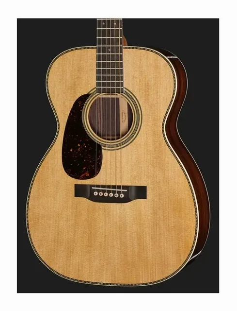 Martin Guitar 0028 LH, buca e rosetta, scatto 4
