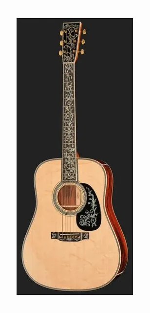 Martin Guitar CFM 50th Anniversary, tastiera e capotasto, scatto 2