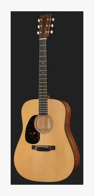 Martin Guitar D-18 Satin LH, fondo e fasce, scatto 2