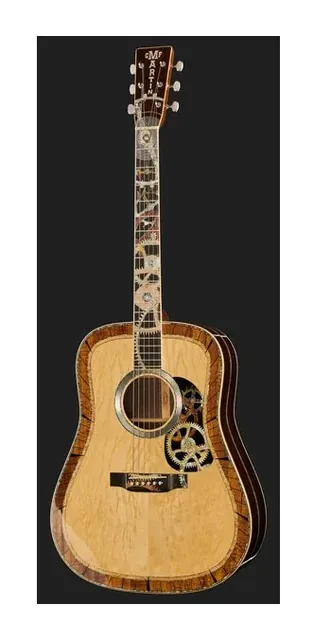 Martin Guitar D-200 Deluxe, ponte e selletta, scatto 2