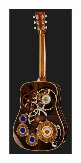 Martin Guitar D-200 Deluxe, tastiera e capotasto, scatto 3