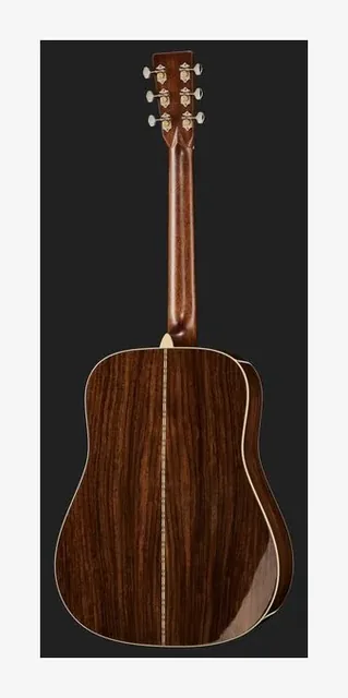 Martin Guitar D-28 Sunburst Lefthand, buca e rosetta, scatto 3