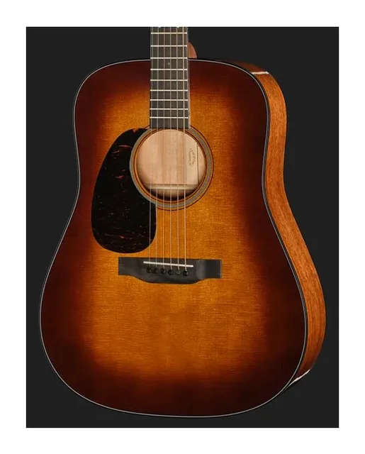 Martin Guitar D18 Ambertone LH, tastiera e capotasto, scatto 4