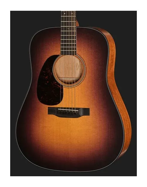 Martin Guitar D18 Satin 1935 Burst LH, fondo e fasce, scatto 4