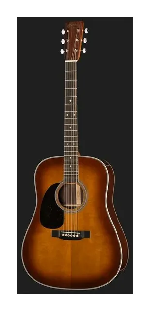 Martin Guitar D28 Ambertone LH, fondo e fasce, scatto 2