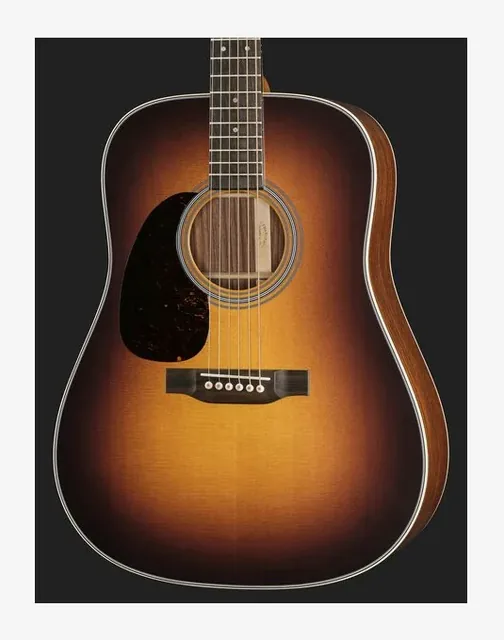 Martin Guitar D28 Satin 1935 Burst LH, ponte e selletta, scatto 4
