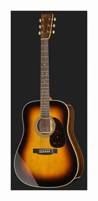 Martin Guitar D28 Sunburst, paletta e meccaniche, scatto 2
