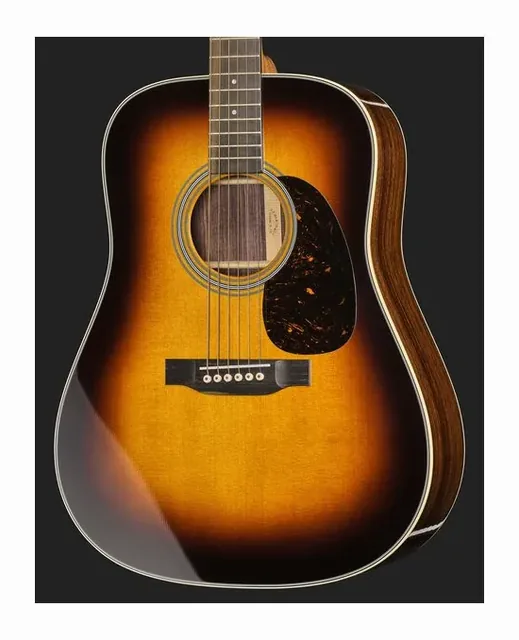 Martin Guitar D28 Sunburst, fondo e fasce, scatto 4
