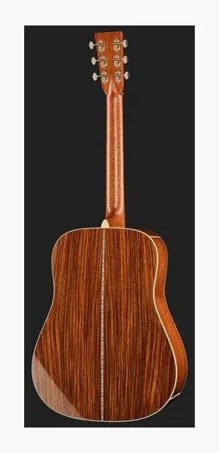 Martin Guitar D28 Sunburst LH, fondo e fasce, scatto 3