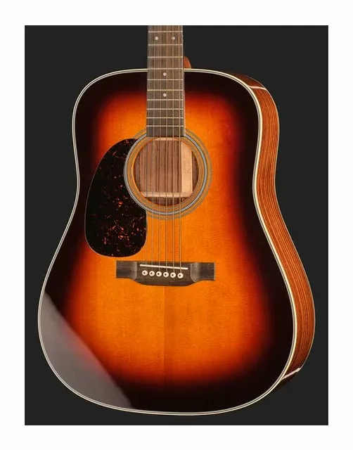 Martin Guitar D28 Sunburst LH, tastiera e capotasto, scatto 4