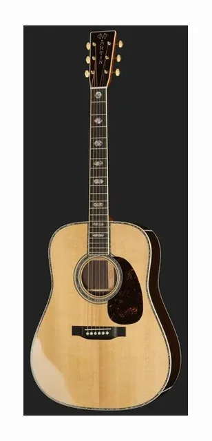 Martin Guitar D45, tastiera e capotasto, scatto 2