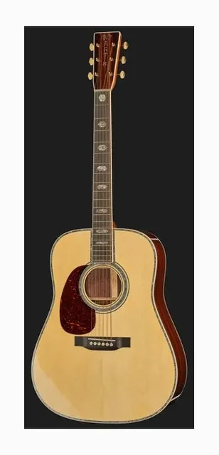 Martin Guitar D45 LH, ponte e selletta, scatto 2