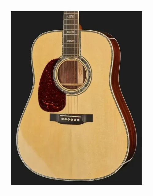 Martin Guitar D45 LH, cassa vista di fronte, scatto 4