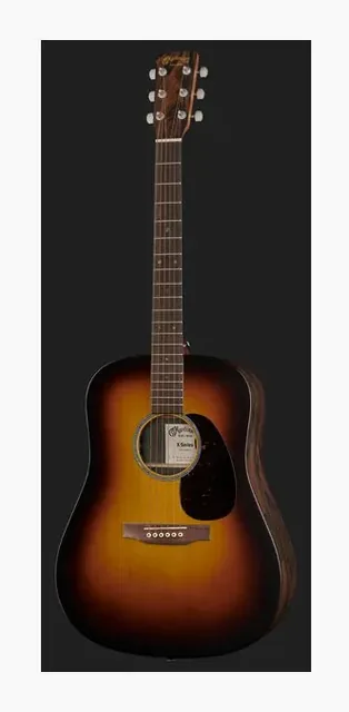 Martin Guitar DX2E Ziricote Burst, tastiera e capotasto, scatto 2