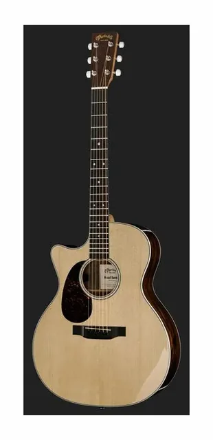 Martin Guitar GPC-13EL-01 Ziricote LH, ponte e selletta, scatto 2