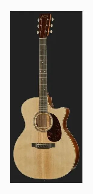 Martin Guitar GPC-16E-01, tastiera e capotasto, scatto 2