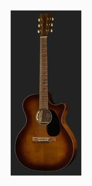 Martin Guitar GPCE Inception Maple, buca e rosetta, scatto 2