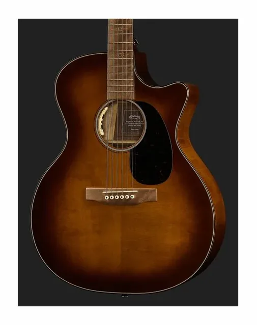 Martin Guitar GPCE Inception Maple, buca e rosetta, scatto 4