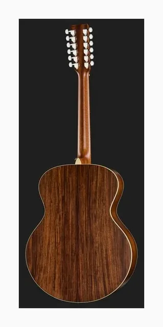Martin Guitar Grand J-16E 12-String, buca e rosetta, scatto 3