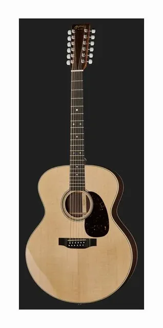 Martin Guitar Grand J-16E 12 string, fondo e fasce, scatto 2