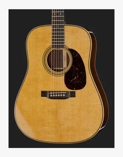 Martin Guitar HD-28, cassa vista di fronte, scatto 4