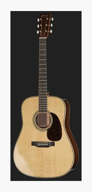Martin Guitar HD28E, fondo e fasce, scatto 2