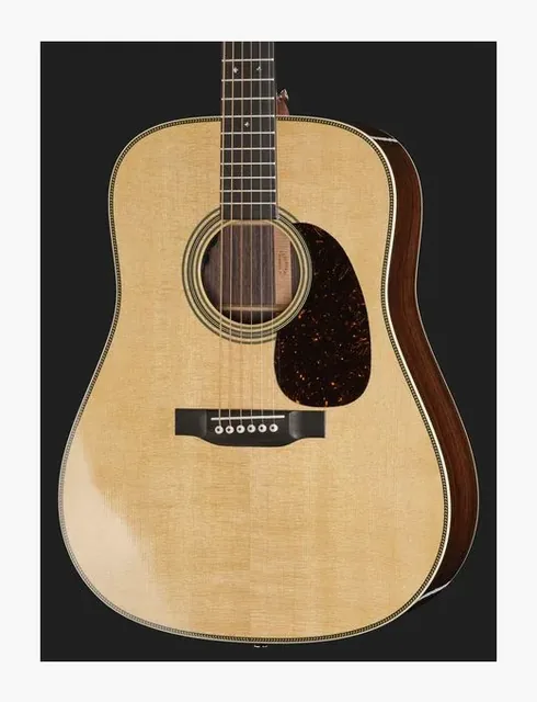 Martin Guitar HD28E, ponte e selletta, scatto 4